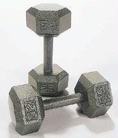 Olympia-Sports-BE503D-Pro-Hexhead-Dumbbell-5-lbs-0