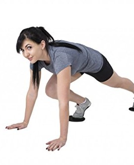 Synergee-Black-Gliding-Discs-Core-Sliders-Dual-Sided-Use-on-Carpet-or-Hardwood-Floors-Abdominal-Exercise-Equipment-0-1