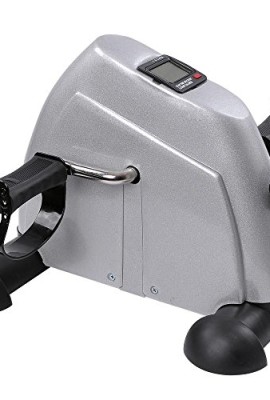 Triprel-Inc-Portable-Arm-Leg-Pedal-Exerciser-Portable-Mini-Exercise-Machine-Silver-0-0