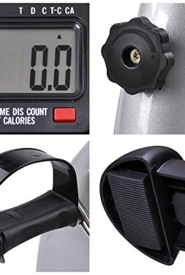 Triprel-Inc-Portable-Arm-Leg-Pedal-Exerciser-Portable-Mini-Exercise-Machine-Silver-0-1