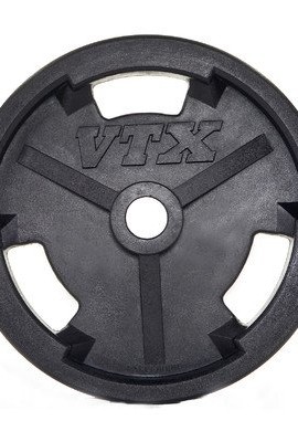 VTX-by-Troy-Barbell-10-lb-Rubber-Olympic-Grip-Plate-0
