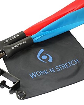 Work-N-Stretch-Products-Resistance-Band-Set-with-Desk-Clamps-Exercise-Chart-and-Resistance-Band-Carrying-Case-0-0